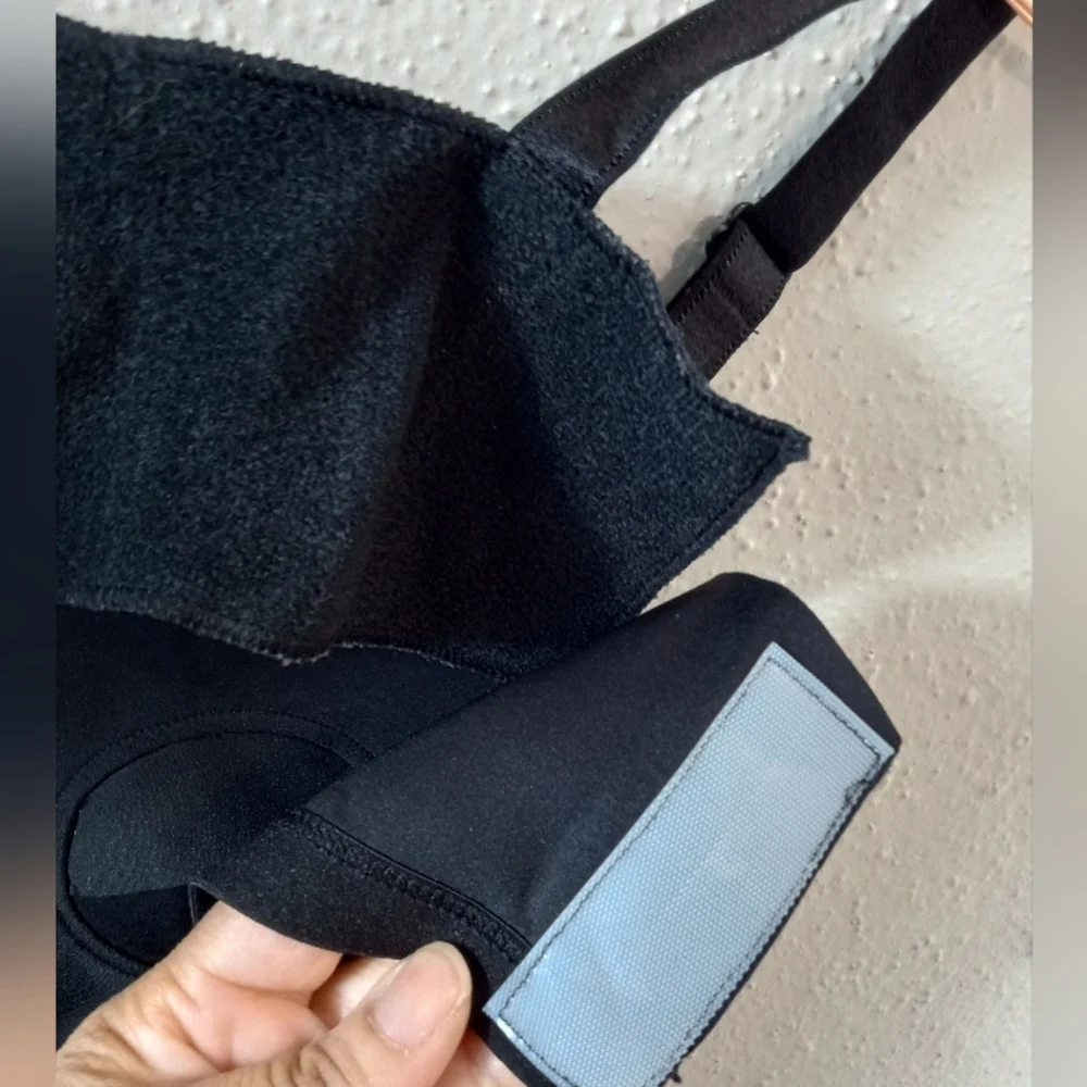 Motif Black Breastfeeding Bra L-Plus with Velcro